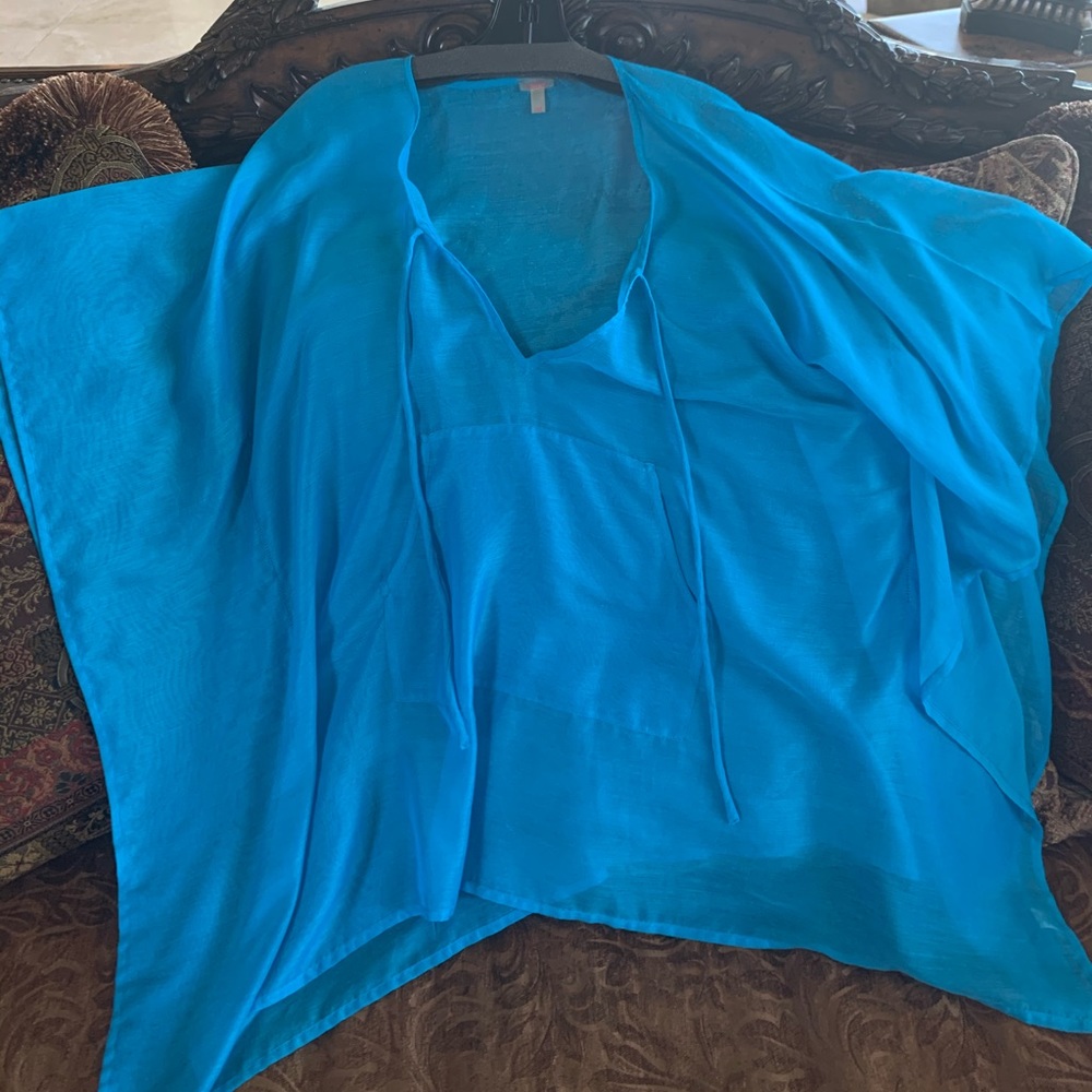 blue cover up